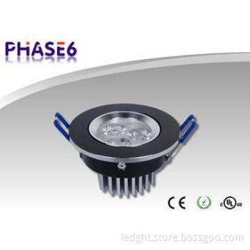 3W 3000K, 4000K 270lm CRI75 High Power LED Recessed Ceiling
